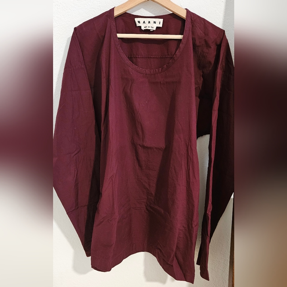 Marni long blouse